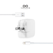 Load image into Gallery viewer, 1 meter Lightning to USB Cable with 12W USB Adapter
