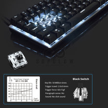 Load image into Gallery viewer, Mechanical Gaming Keyboard  •  Single LED Light version