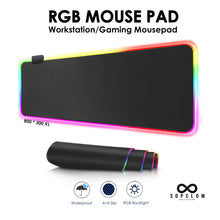 Load image into Gallery viewer, RGB Gaming Mouse Pad 800*300*4