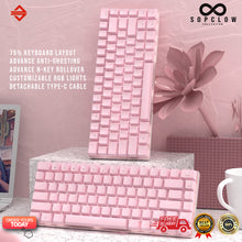 Load image into Gallery viewer, Mechanical Gaming Keyboard  •  Single LED Light