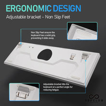 Load image into Gallery viewer, RK100 Wireless Mechanical Keyboard Hot Swap RGB Tri-Mode Wireless Numberpad keyboard