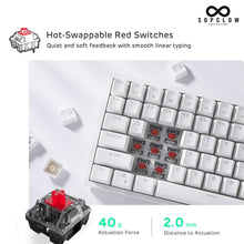 Load image into Gallery viewer, RK84 Wireless Mechanical Keyboard Hot Swap RGB Tri-Mode Wireless