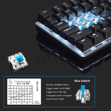Load image into Gallery viewer, Mechanical Gaming Keyboard  •  Single LED Light version
