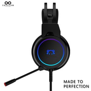 Gaming Headset 7.1 Surround Sound with Noise Cancellation Microphone